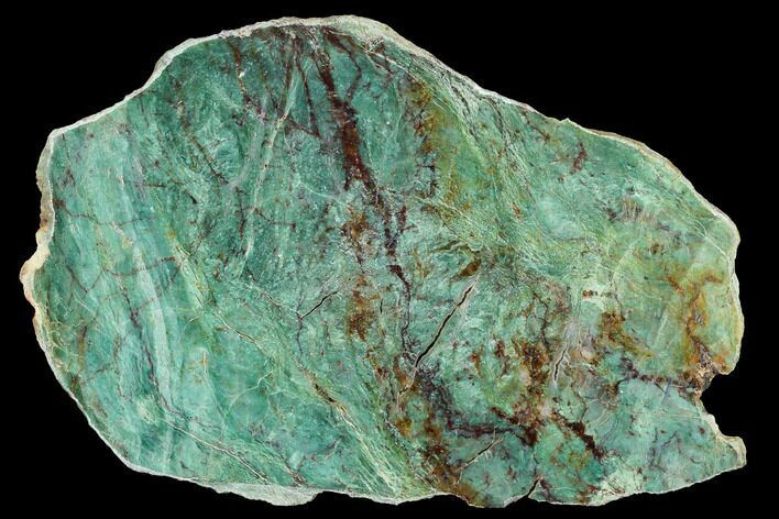 Polished Fuchsite Chert (Dragon Stone) Slab - Australia #160363